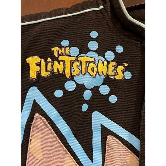 Flintstones JH Designs BomberJacket BamBam Dino Size 9-10 Small Med - Picture 5 of 15